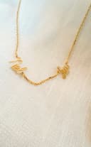 Naamketting | Gepersonaliseerde ketting met naam in zilver of goud | gftd. jewelry