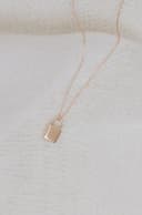 Asjuweel 'Lock' | Slotjesvormige ashanger met ketting in zilver of goud | gftd. jewelry
