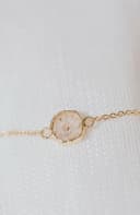 Asjuweel armband 'Round' | As verwerkt in ronde bedel aan de pols | gftd. jewelry