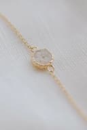 Asjuweel armband 'Round' | As verwerkt in ronde bedel aan de pols | gftd. jewelry
