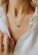 Asjuweel 'Pearl' | Ashanger in parelvorm in zilver of goud | gftd. jewelry