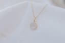 Moedermelk ketting 'Rainbow' | Moedermelkjuweel met regenboog hanger | gftd. jewelry
