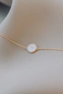 Moedermelk armband 'My Heart' | Moedermelkjuweel als hartjesarmband in zilver of goud | gftd. jewelry