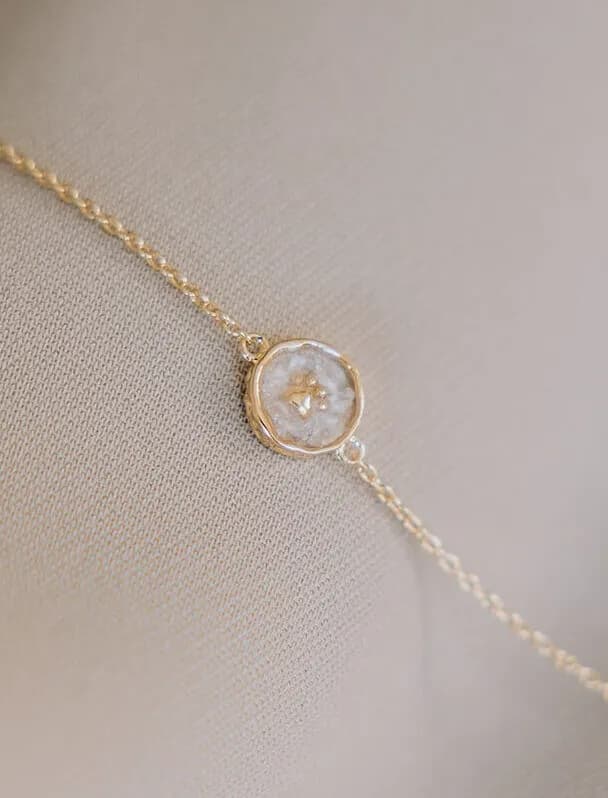 Asjuweel armband 'Pootje' | As van je huisdier verwerkt aan de pols | gftd. jewelry