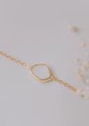 Moedermelk armband 'Memento' | Moedermelkjuweel met organische hanger als armband | gftd. jewelry