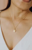 Asjuweel 'Sun' | Klassiek ashanger 12mm in zilver of goud | gftd. jewelry