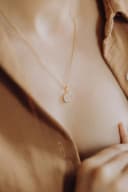 Moedermelk ketting 'My Moon and Stars' | Moedermelkjuweel met maan en sterren hanger | gftd. jewelry