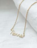 Naamketting | Gepersonaliseerde ketting met naam in zilver of goud | gftd. jewelry