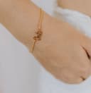 Naamarmband | Gepersonaliseerde armband met naam in zilver of goud | gftd. jewelry
