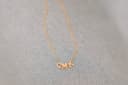 Ketting met 3 letters | Gepersonaliseerde letter ketting | gftd. jewelry