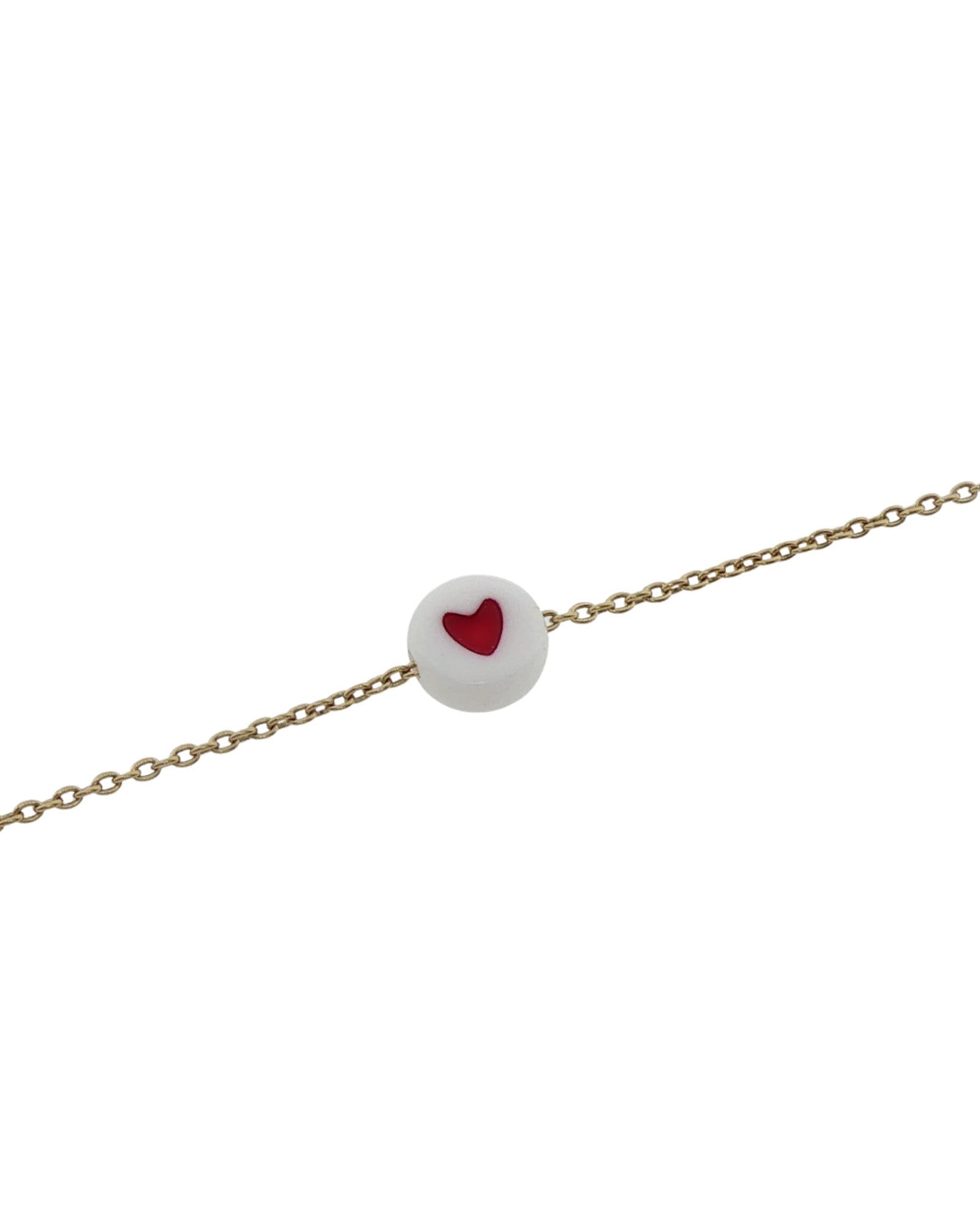 Armband met koesterhartje | Gepersonaliseerde armband met koesterhartje | gftd. jewelry