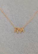 Ketting met 2 letters | Gepersonaliseerde letter ketting | gftd. jewelry
