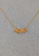 Ketting met 4 letters | Gepersonaliseerde letter ketting | gftd. jewelry