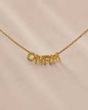 Ketting met 4 letters | Gepersonaliseerde letter ketting | gftd. jewelry