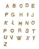 Ketting met 1 letter | Gepersonaliseerde letter ketting | gftd. jewelry