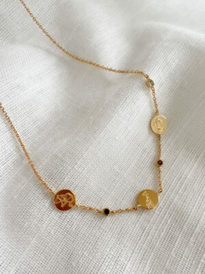 gftd. jewelry gepersonaliseerde ketting met special gravure