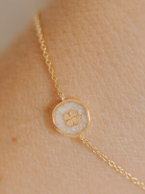 Asjuweel Klaver armband