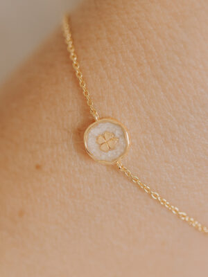 Asjuweel Klaver armband