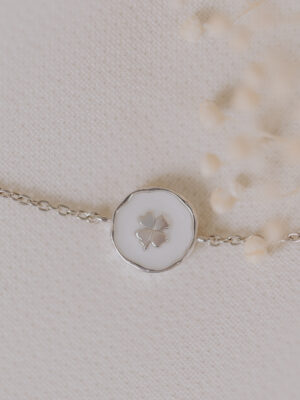 Moedermelk Klaver armband