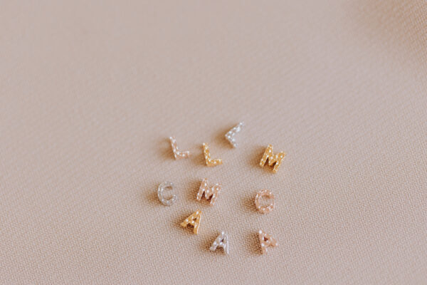 Memento hanger met initiaal